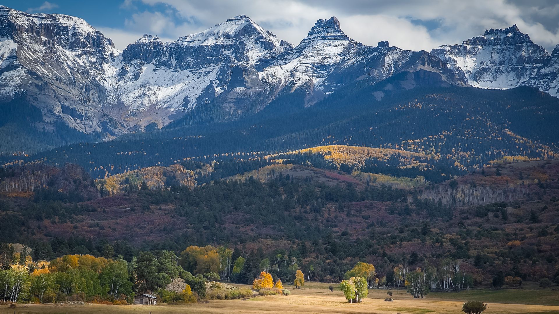 Colorado mountains.