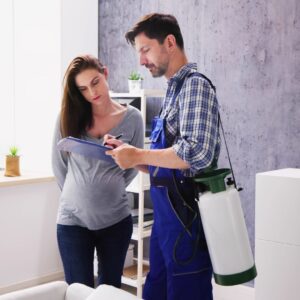 photo of exterminator