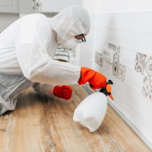 photo of exterminator
