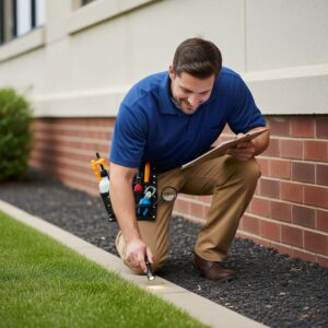 inspecting a commercial property