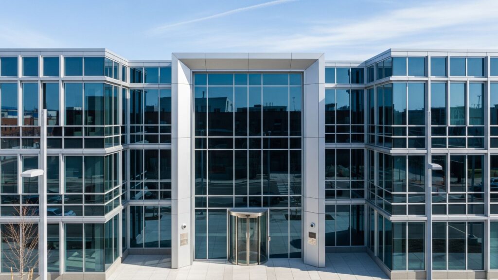 Commercial business building