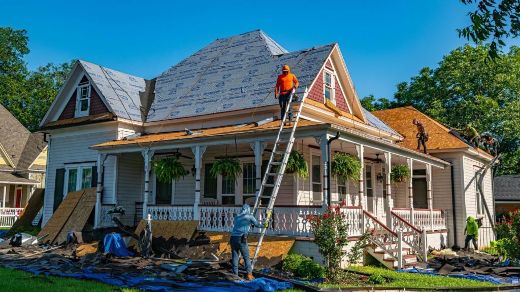 house under rennovations