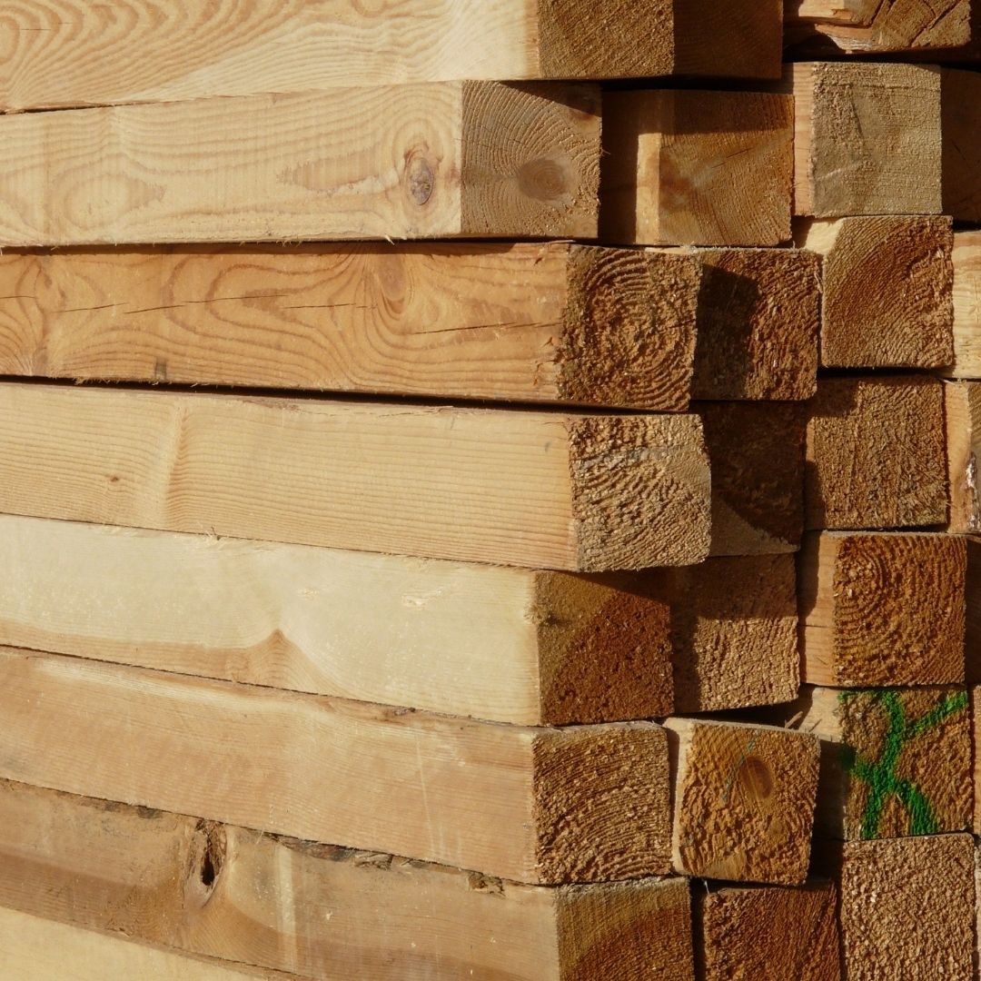 stack of lumber